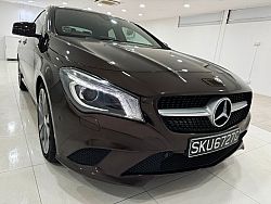 Mercedes Benz CLA180 R18 BI Revcam 2015 Brown